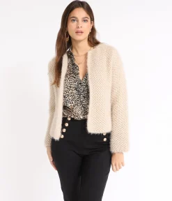 EDJI Gilet fluffy Elias* Mailles
