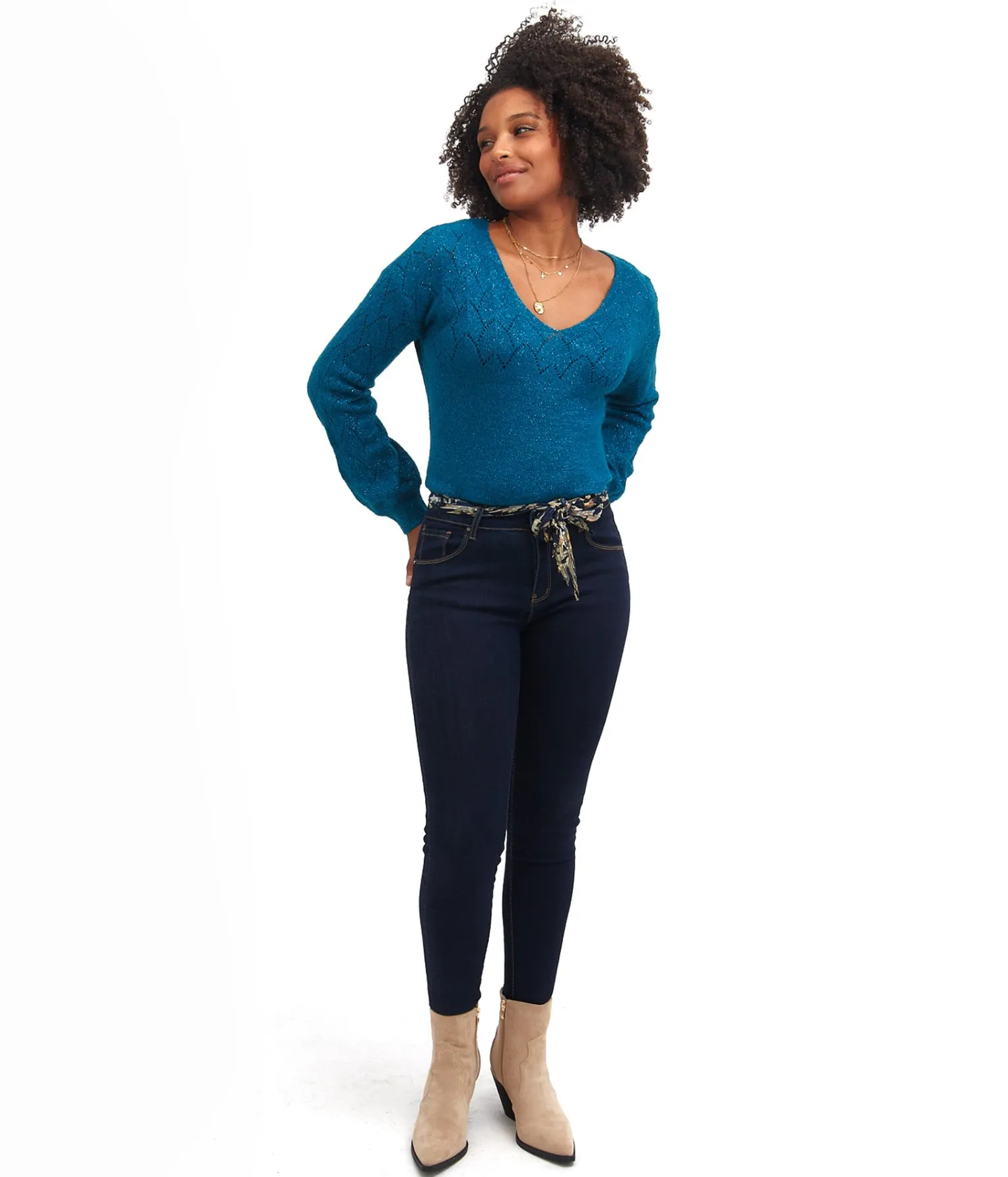 EDJI Jean Skinny Plum* Pantalons & Jeans