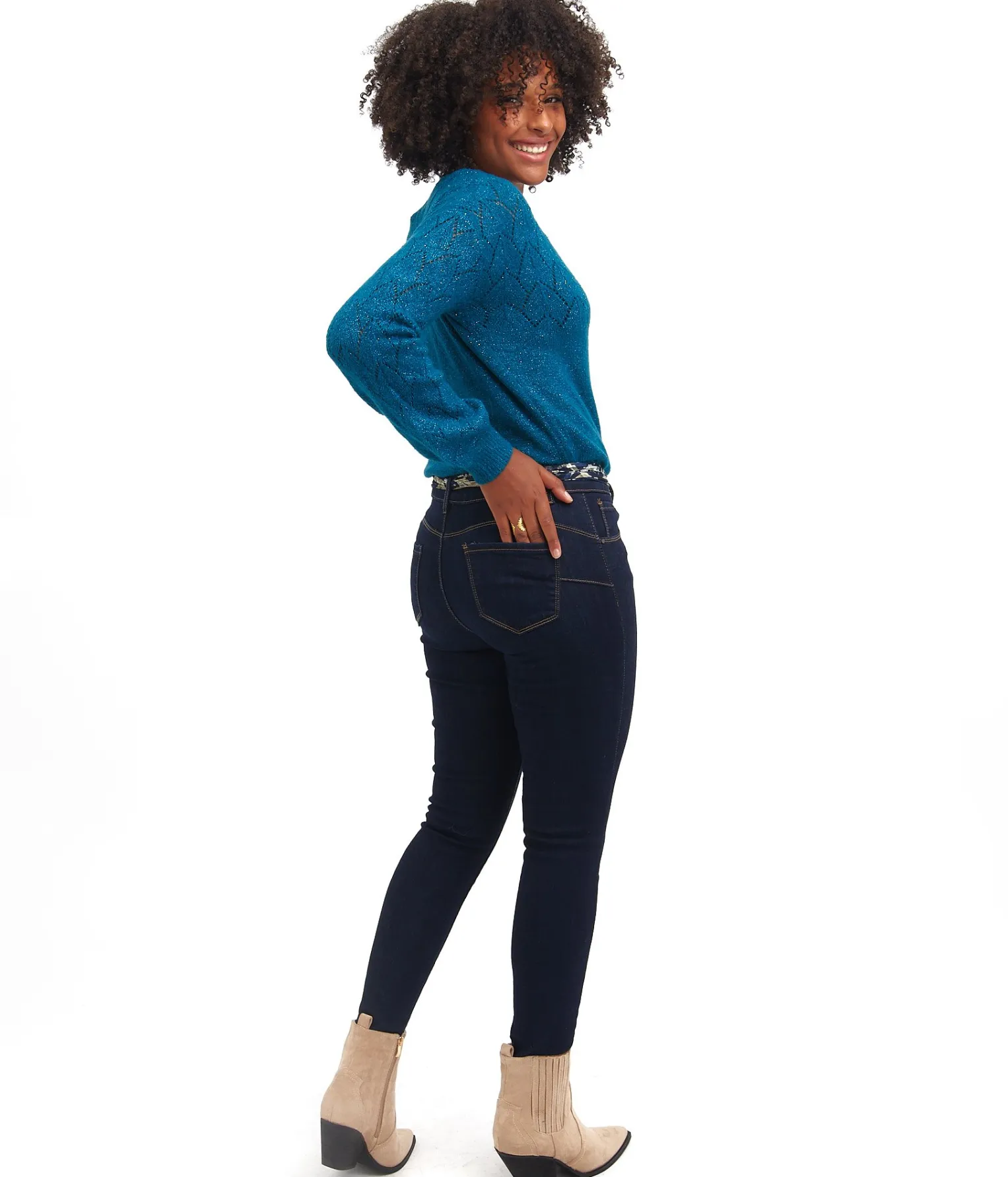 EDJI Jean Skinny Plum* Pantalons & Jeans