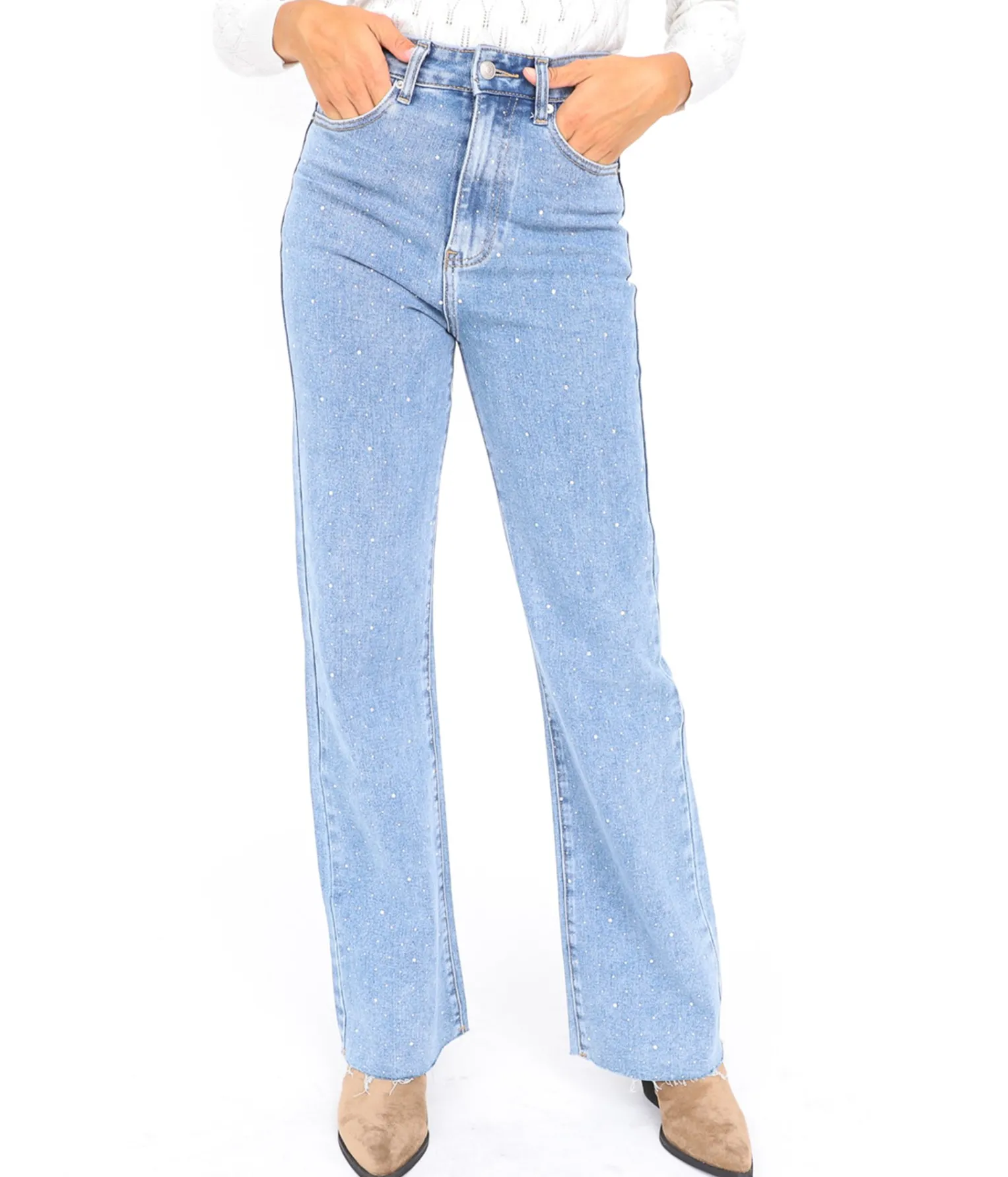 EDJI Jean strass Alex* Pantalons & Jeans