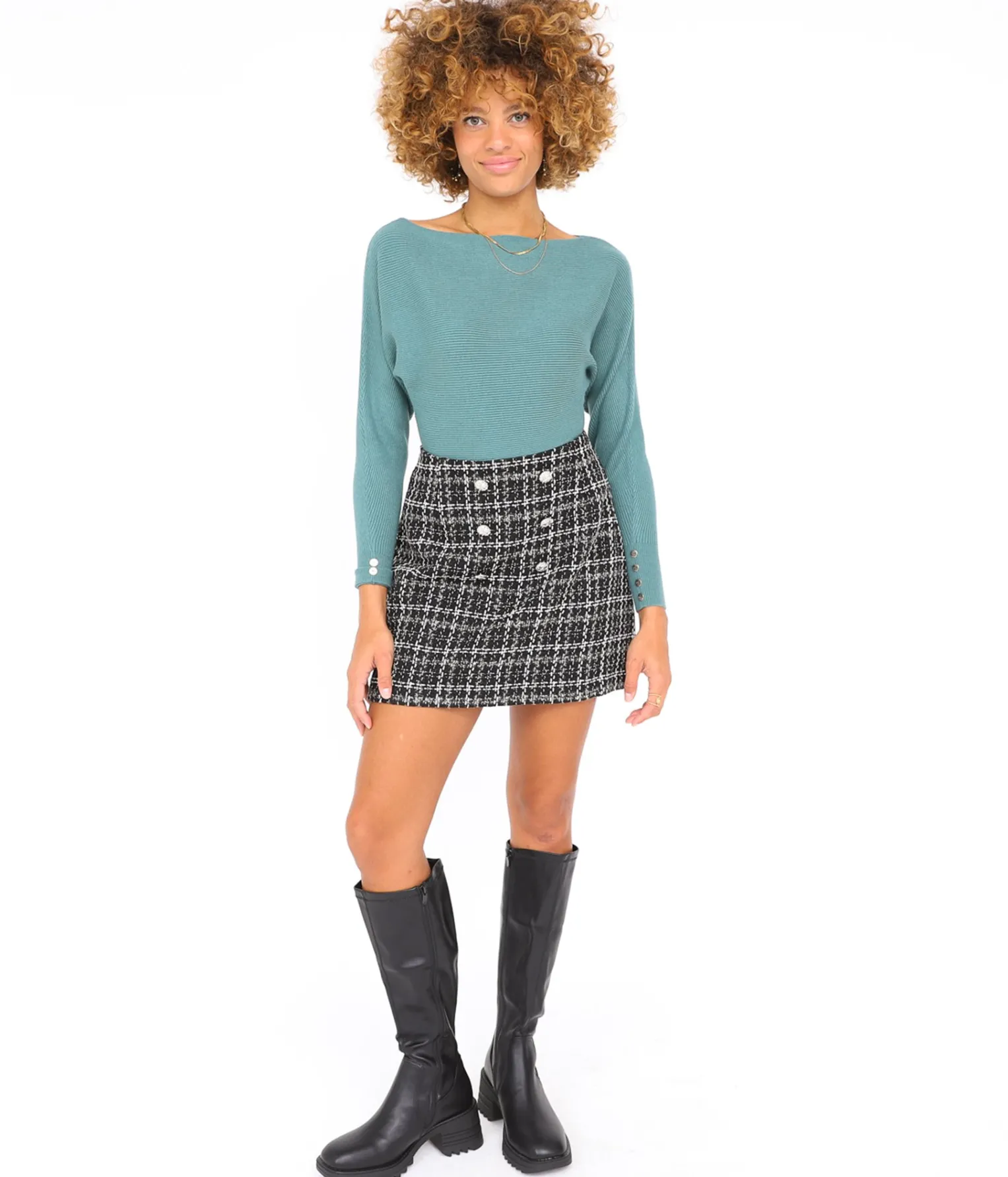 EDJI Jupe en tweed Fraya* Jupes
