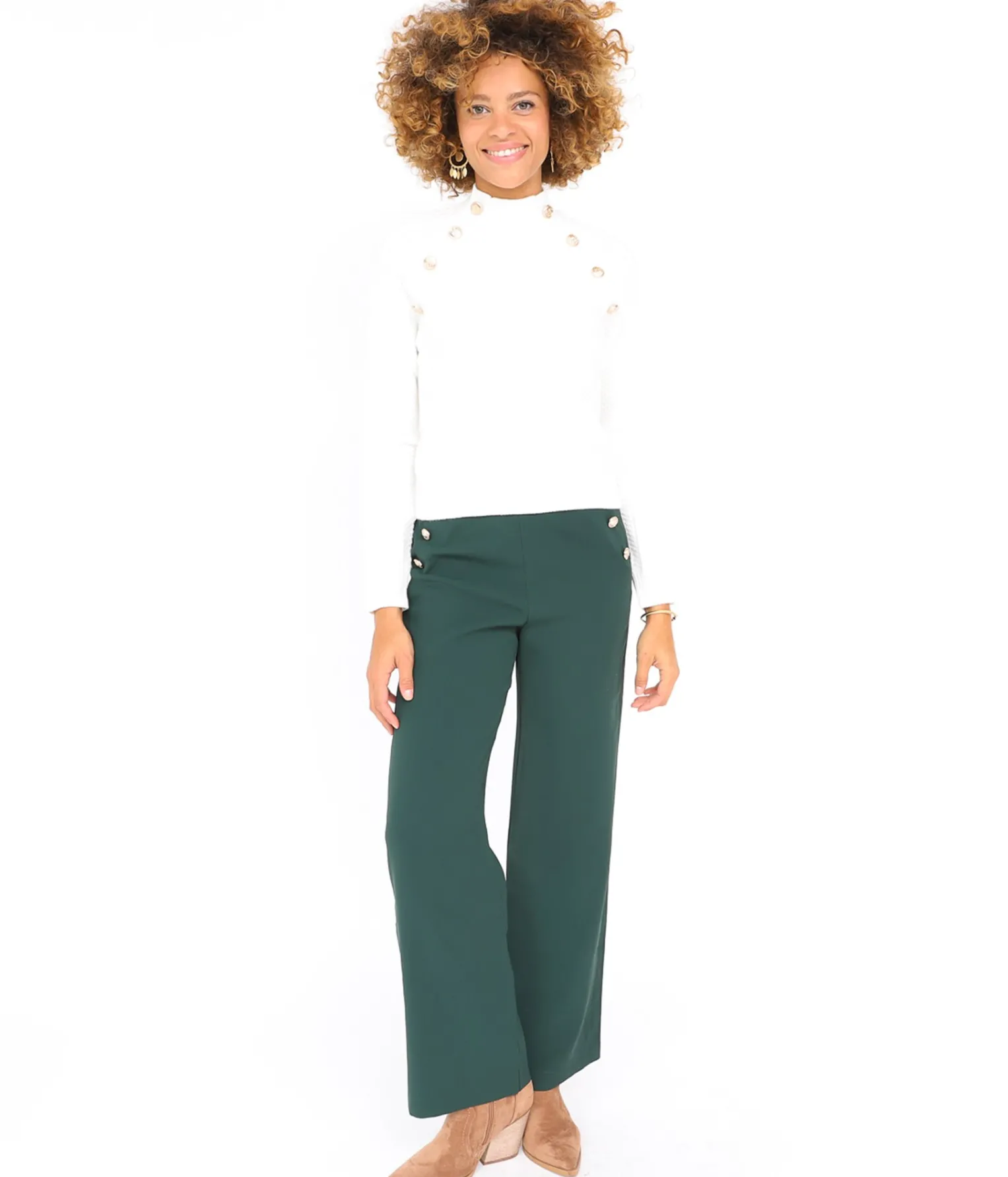 EDJI Pantalon droit Noé* Pantalons & Jeans