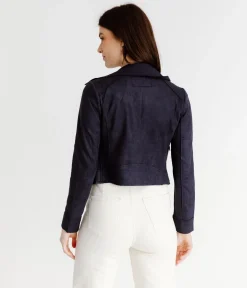 EDJI Perfecto court en suédine Ilona* Vestes & Blousons