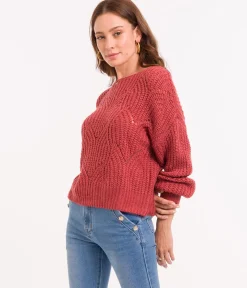 EDJI Pull ajouré oversize Mathis* Mailles