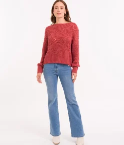 EDJI Pull ajouré oversize Mathis* Mailles