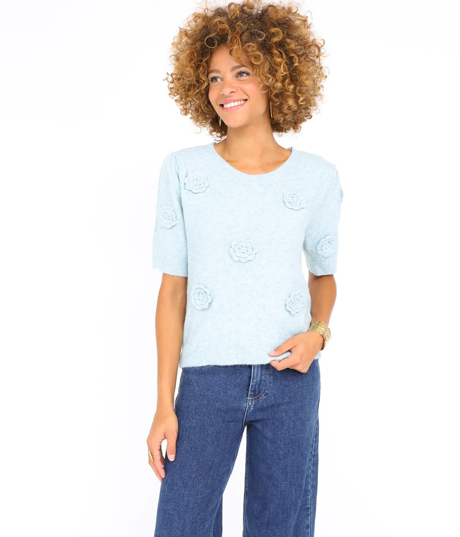 EDJI Pull manches courtes Daisy* T-shirts