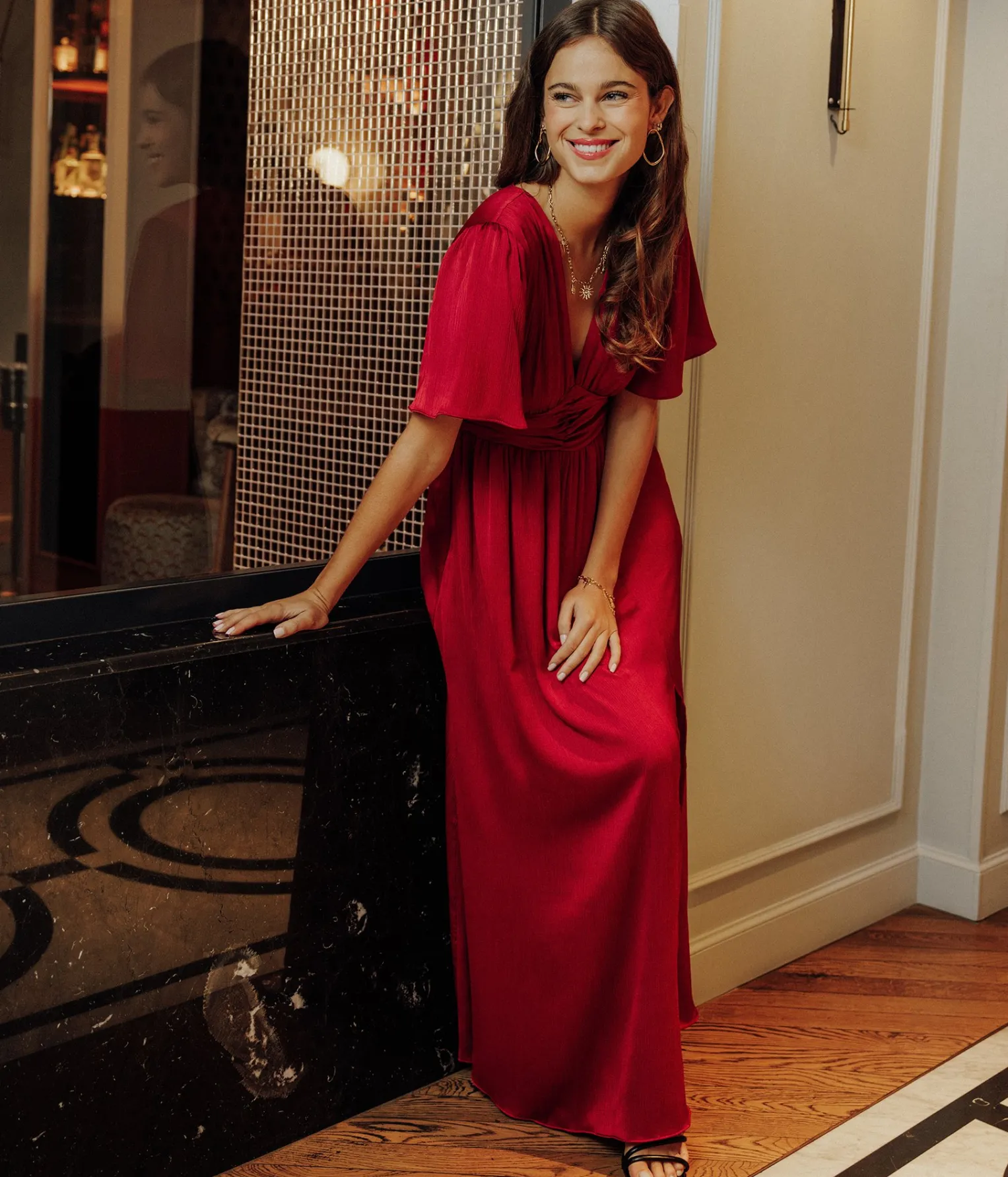 EDJI Robe longue corset Alex* Robes