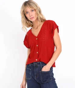EDJI Tee-shirt à dentelle Ely* T-shirts