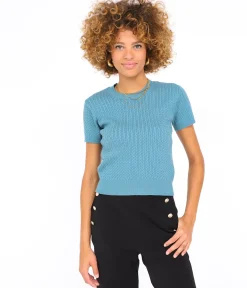 EDJI Tee-shirt tressé Sana* T-shirts