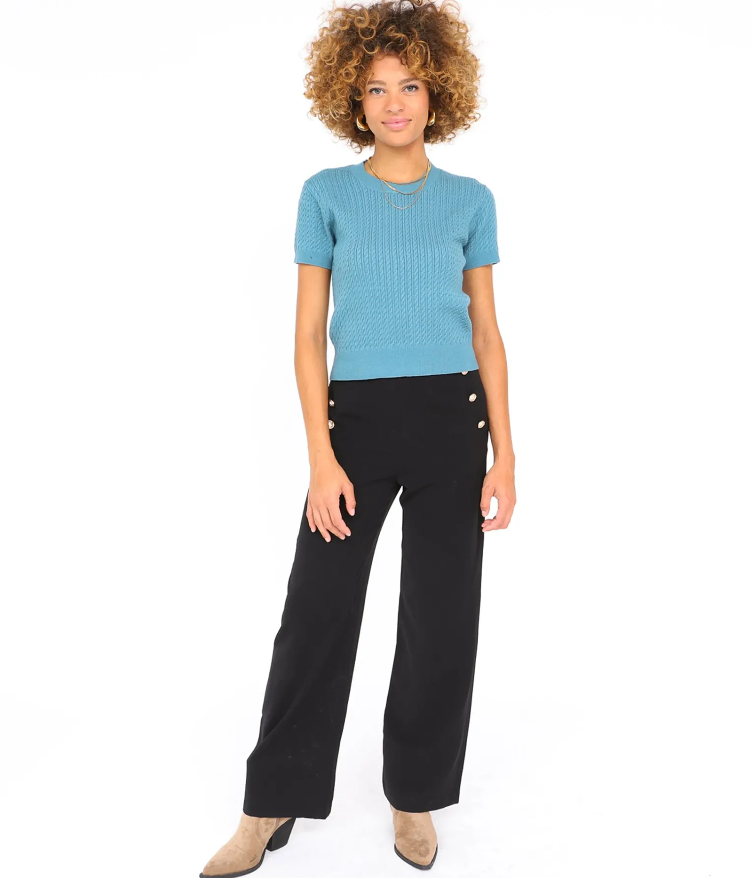 EDJI Tee-shirt tressé Sana* T-shirts